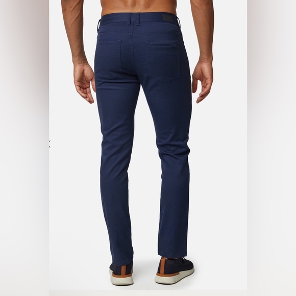 NWT Rhone Everyday Twill Five Pocket Pants Slim Straight Navy 30 W x 33 L $108 - Picture 3 of 10